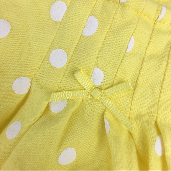 EUC Carter’s Yellow Onesie Turtle Appliqué Dress - Picture 5 of 7